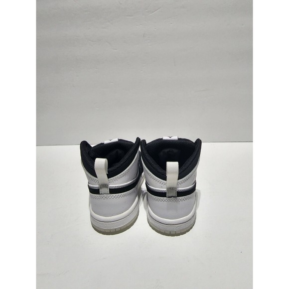 New Nike Air Jordan 1 Mid TD Diamond Shorts White DN4322-100 Toddler Size 7C - Picture 6 of 10